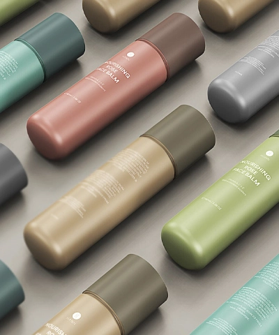 Multiple Face Balm bottles